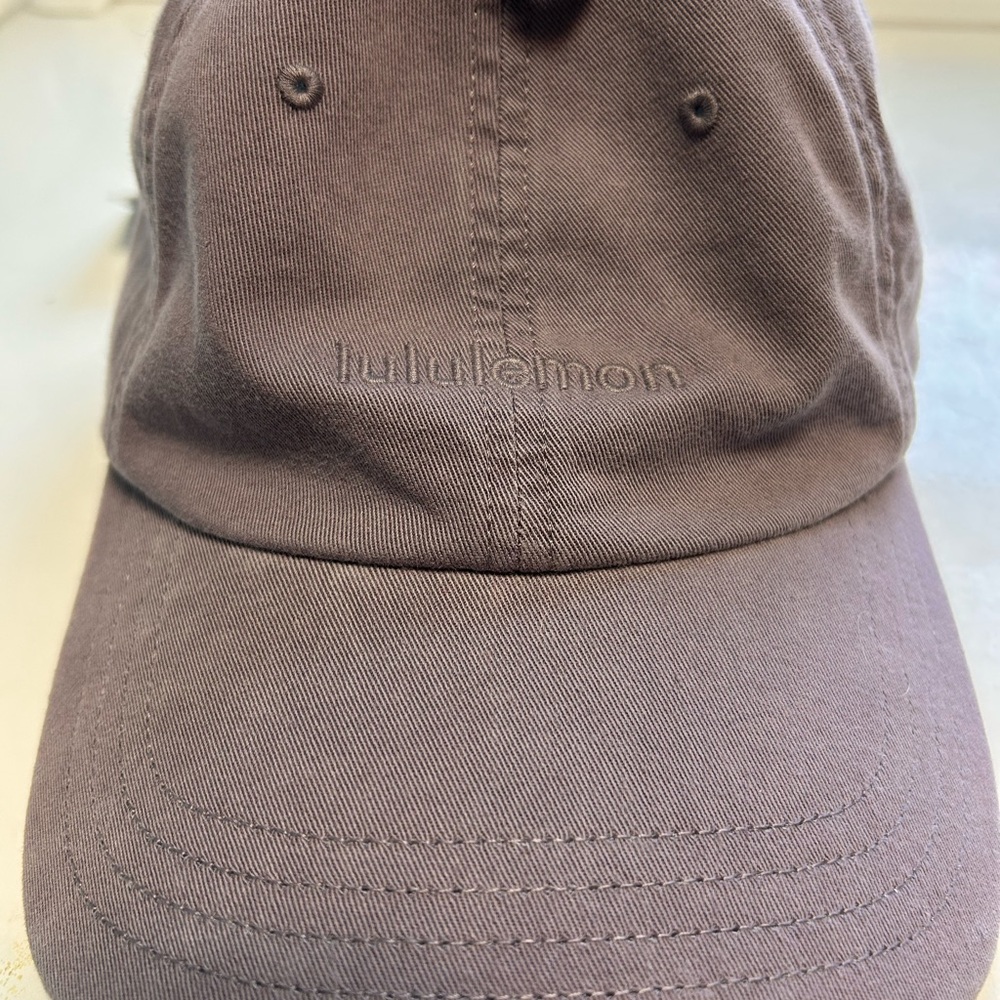 lululemon Embroidered Baseball Cap in purplish/grey